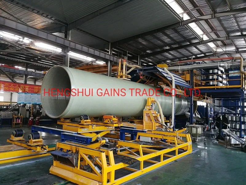 Continuous Filament Winding Machine for Fiberglass GRP FRP Pipes