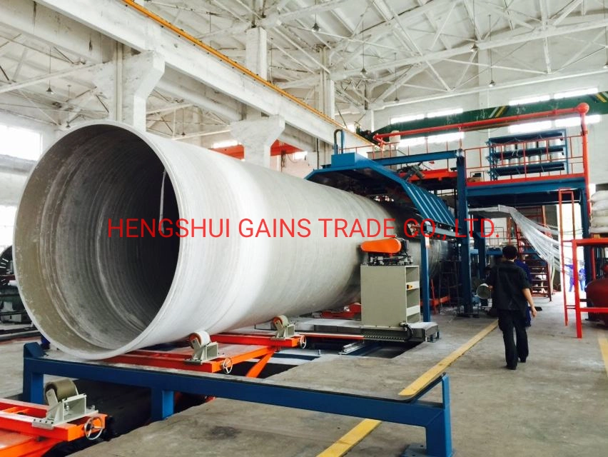 Continuous Filament Winding Machine for Fiberglass GRP FRP Pipes